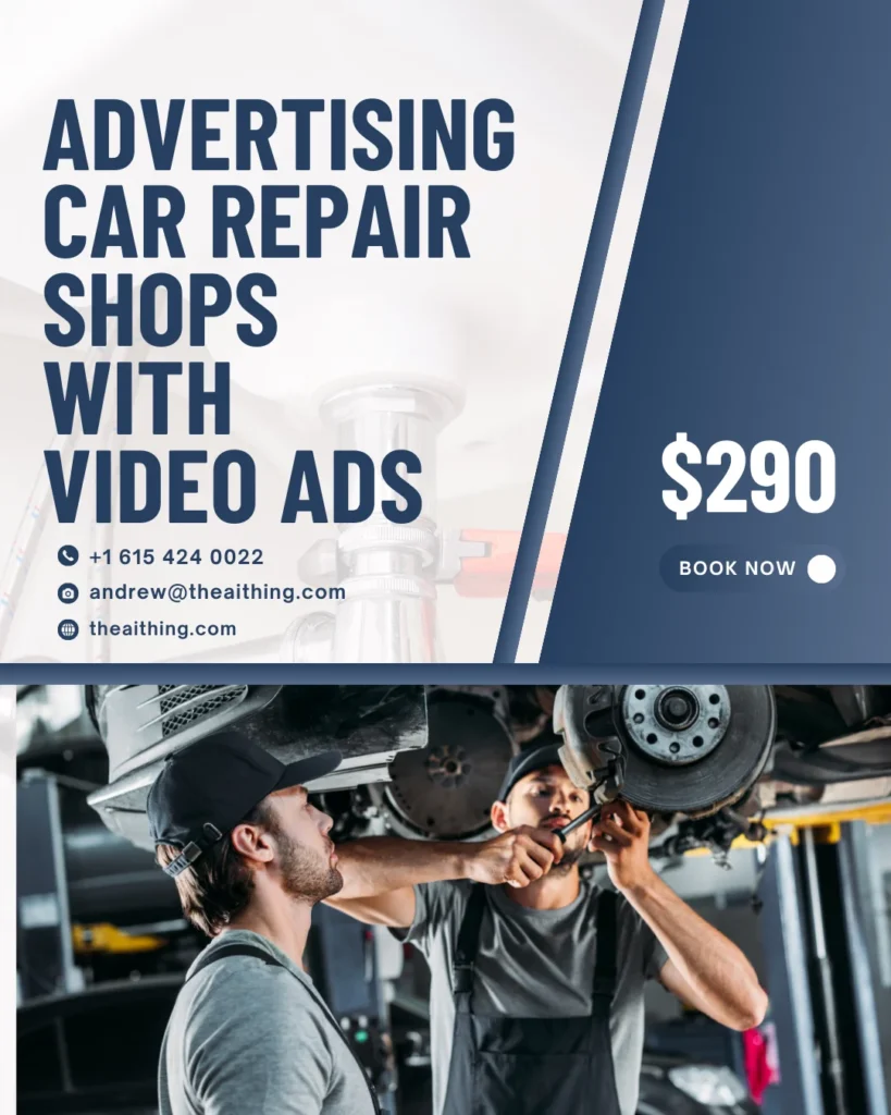 Car Repair Shop Video Ad